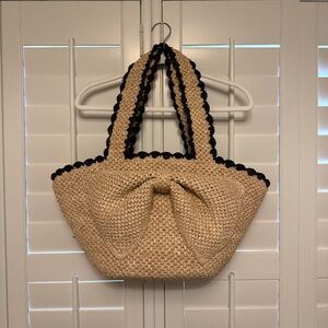 Kate Spade x Target raffia tote